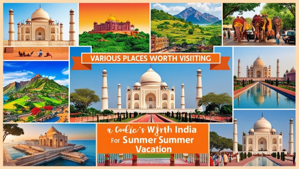 Summer Vacation गर्मी में घूमने लायक भारत के विभिन्न स्थान